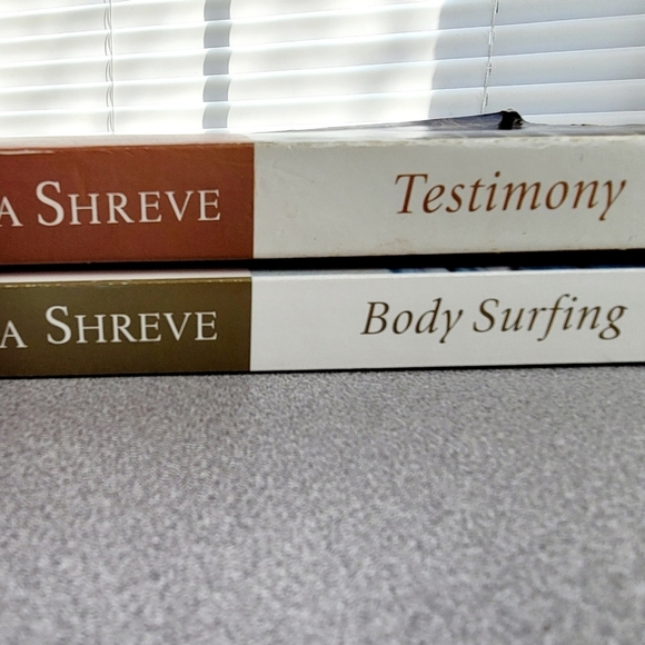Anita Shreve 2 books Body Surfing & Testimony - Picture 3 of 4